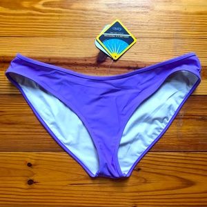 Fabletics Purple Bikini Bottoms, NWT, M
